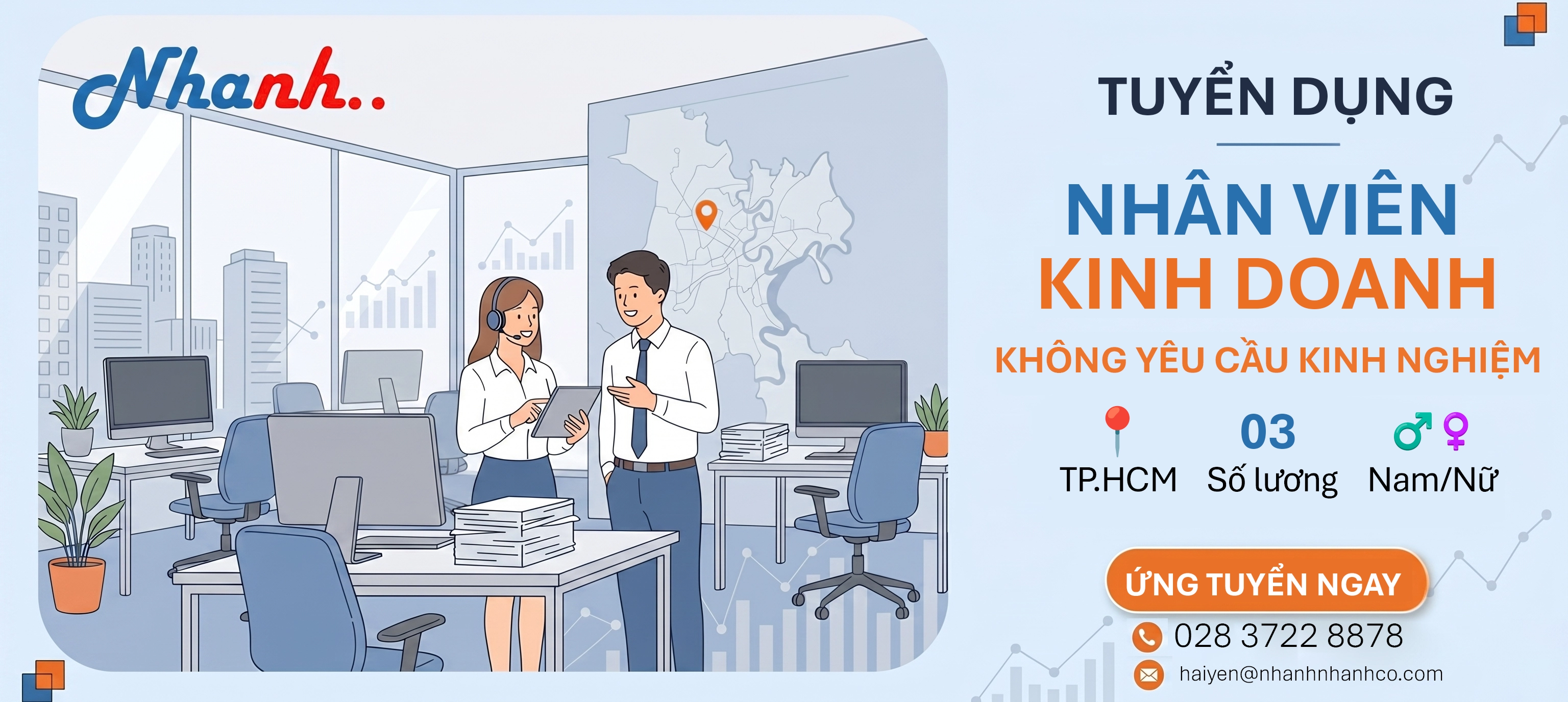 TUYỂN DỤNG NHÂN VIÊN KINH DOANH